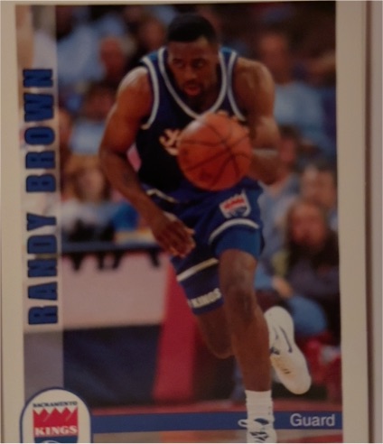 1992-93 Hoops #460 Randy Brown — front