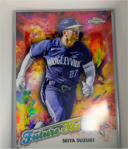 2023 Topps Chrome #FS-11 Seiya Suzuki Future Stars — front