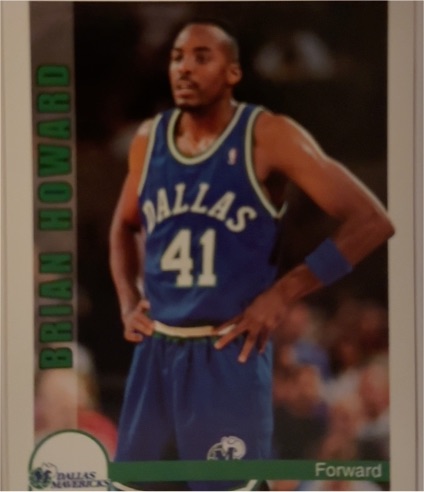 1992-93 Hoops #371 Brian Howard — front