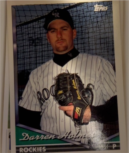 1994 Topps #562 Darren Holmes — front