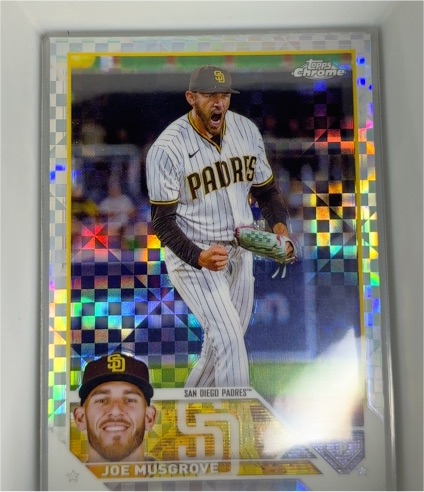 2023 Topps Chrome #121 Joe Musgrove — front