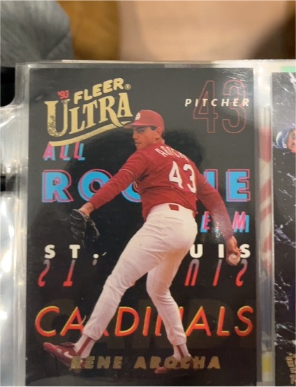 1993 Fleer Ultra All-Rookies #1 Rene Arocha — front