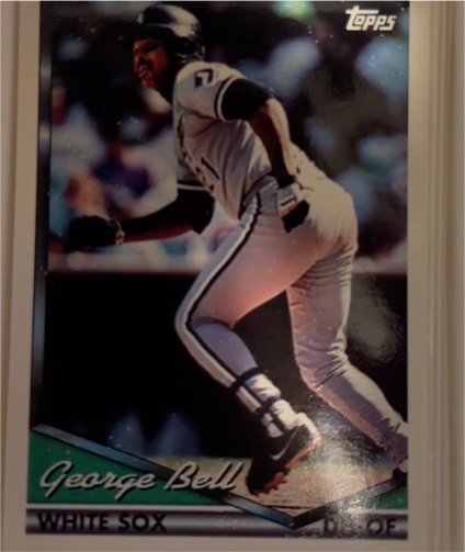 1994 Topps #214 George Bell — front
