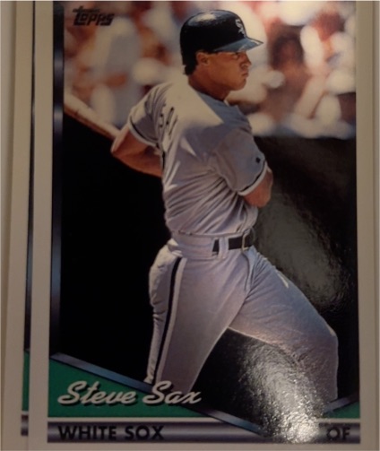 1994 Topps #662 Steve Sax — front