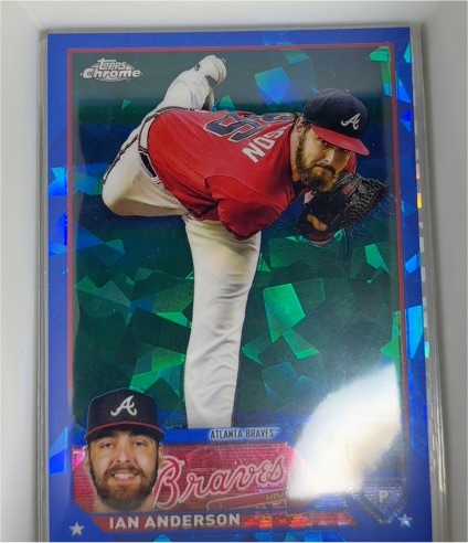 2023 Topps Chrome #1 Ian Anderson — front