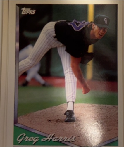 1994 Topps #18 Greg Harris — front