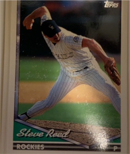 1994 Topps #457 Steve Reed — front