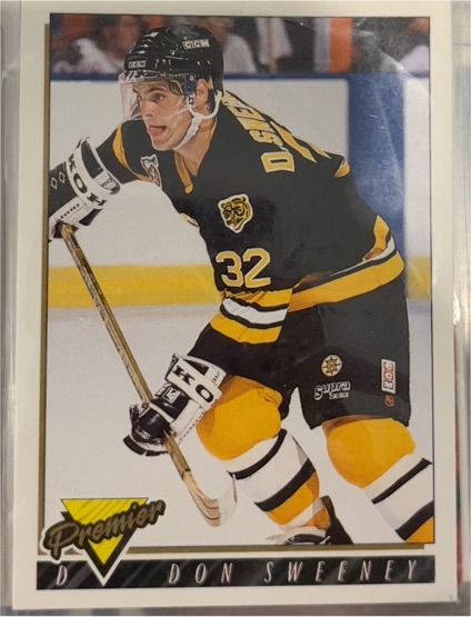 1993-94 Topps Premier #334 Don Sweeney — front