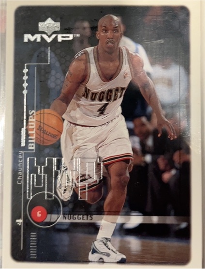 1999-00 Upper Deck MVP #39 Chauncey Billups — front