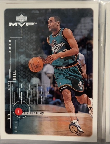 1999-00 Upper Deck MVP #43 Grant Hill — front