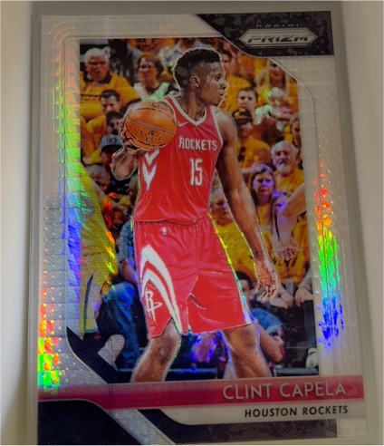 2018-19 Panini Prizm #74 Clint Capela — front