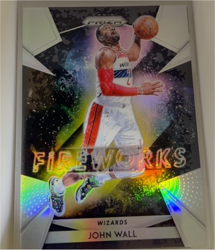 2018-19 Panini Prizm Fireworks #6 John Wall — front
