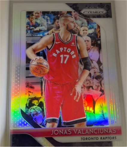 2018-19 Panini Prizm #93 Jonas Valanciunas — front