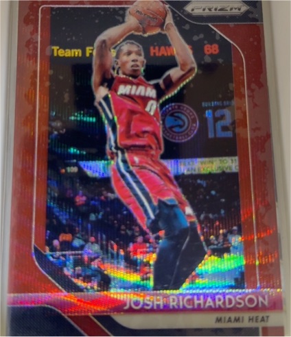 2018-19 Panini Prizm #176 Josh Richardson — front