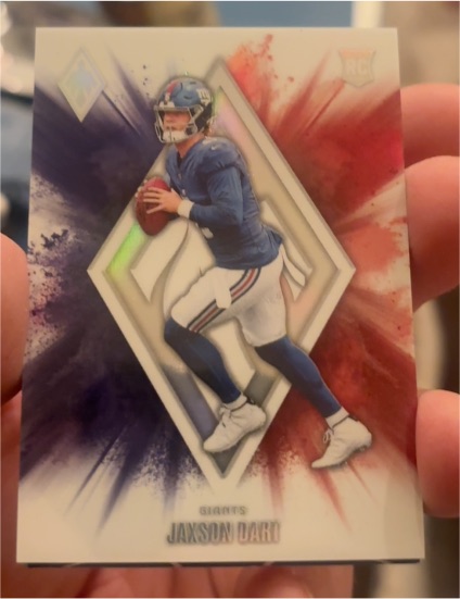 2025 Panini Phoenix Color Blast #14 Jaxson Dart Rookie — front