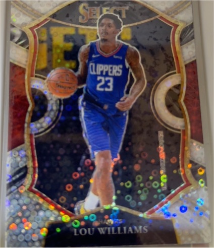 2020-21 Panini Select #3 Lou Williams — front