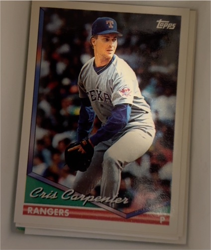 1994 Topps #317 Cris Carpenter — front