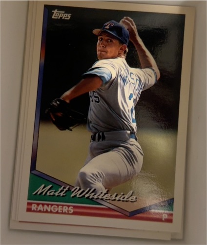 1994 Topps #250 Matt Whiteside — front