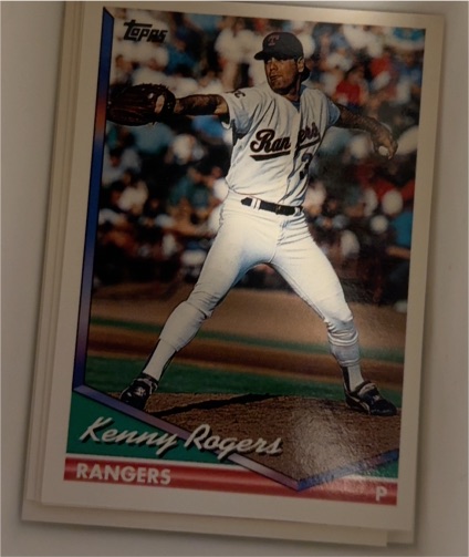 1994 Topps #413 Kenny Rogers — front