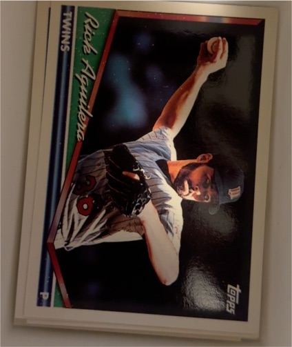 1994 Topps #700 Rick Aguilera — front
