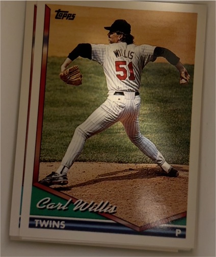 1994 Topps #401 Carl Willis — front