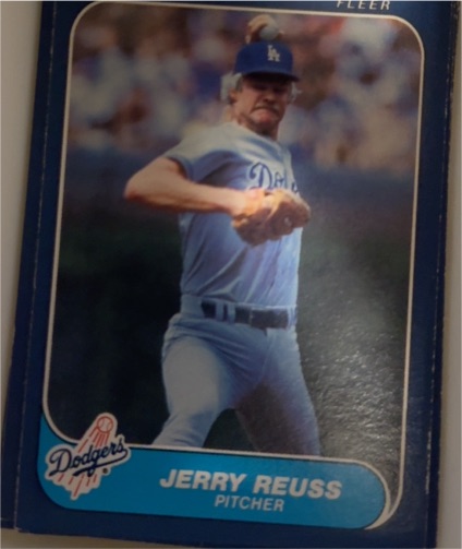 1986 Fleer #141 Jerry Reuss — front