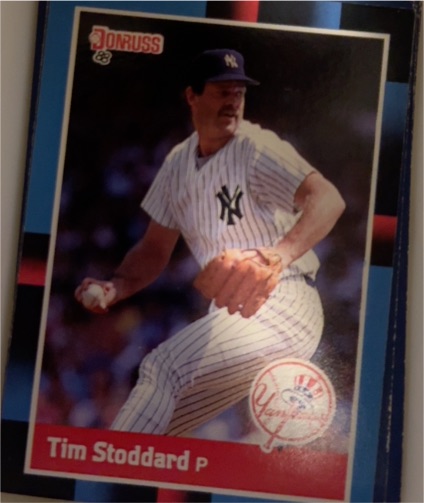1988 Donruss #497 Tim Stoddard — front