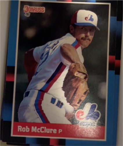 1988 Donruss #529 Bob McClure — front