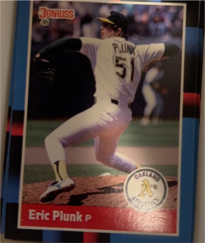 1988 Donruss #503 Eric Plunk — front
