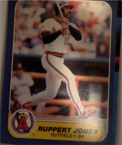 1991 Donruss #206 Ruppert Jones — front