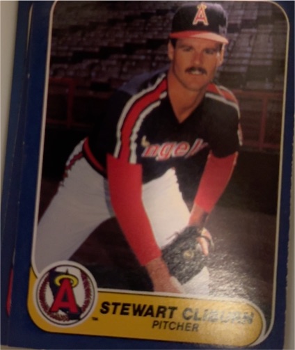 1986 Fleer #152 Stewart Cliburn — front