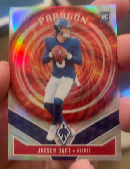 2025 Panini Phoenix #4 Jaxson Dart Paragon — front