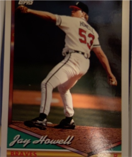 1994 Topps #592 Jay Howell — front
