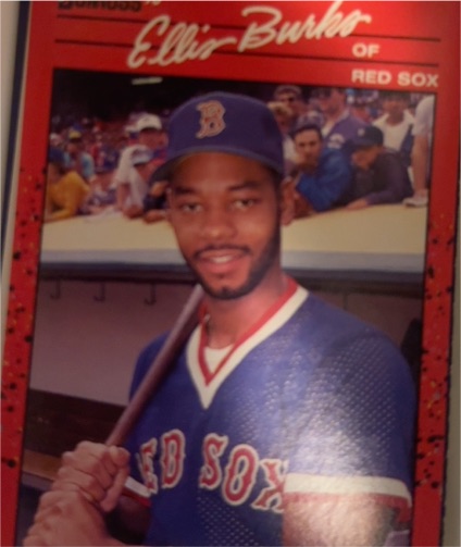 1990 Donruss #228 Ellis Burks Boston Red Sox — front