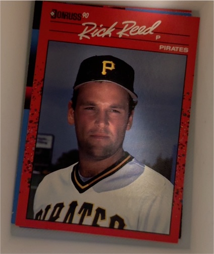 1990 Donruss #527 Rick Reed — front