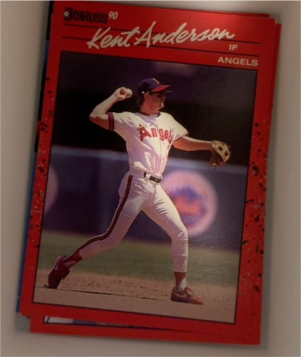 1990 Donruss #490 Kent Anderson — front