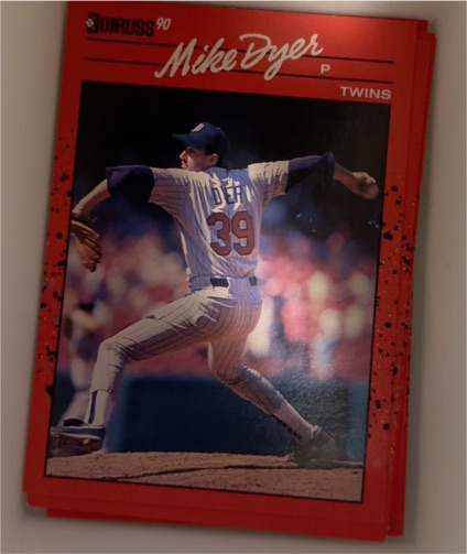 1990 Donruss #642 Mike Dyer — front