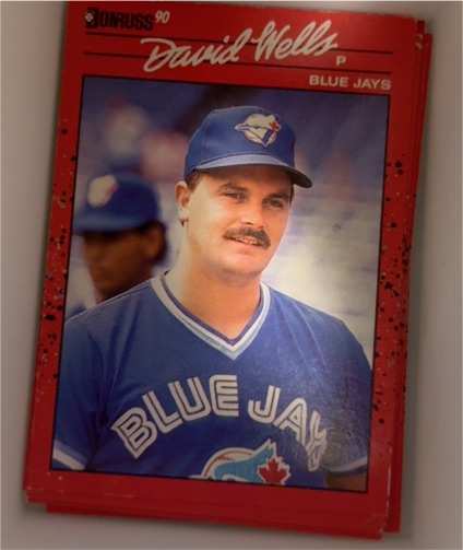 1990 Donruss #425 David Wells — front