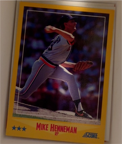 1988 Score #520 Mike Henneman — front