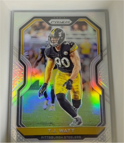 2020 Panini Prizm #90 T.J. Watt — front
