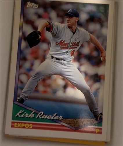 1994 Topps #401 Kirk Rueter — front