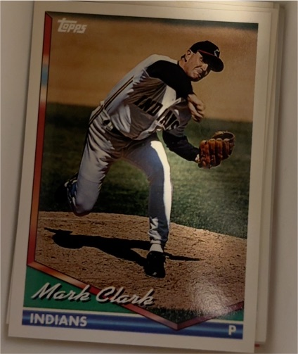 1994 Topps #696 Mark Clark — front
