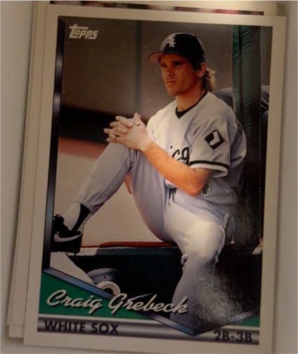 1994 Topps #176 Craig Grebeck — front