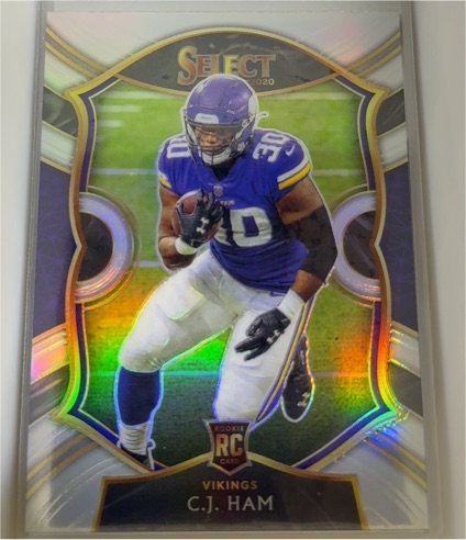 2020 Panini Select #37 C.J. Ham — front