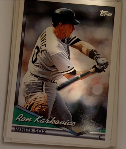1994 Topps #684 Ron Karkovice — front