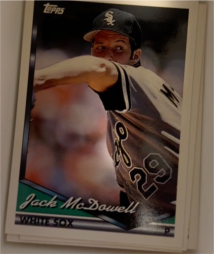 1994 Topps #515 Jack McDowell — front