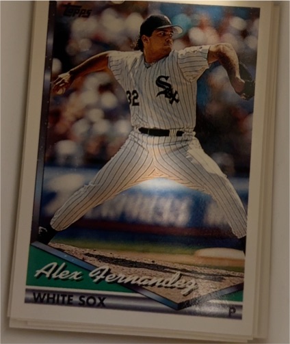 1994 Topps #599 Alex Fernandez — front