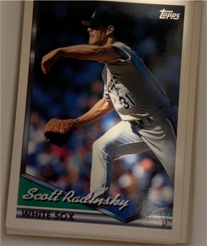 1994 Topps #421 Scott Radinsky — front