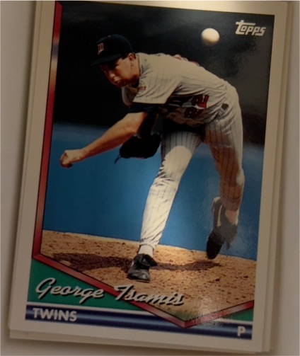 1994 Topps #128 George Tsamis — front