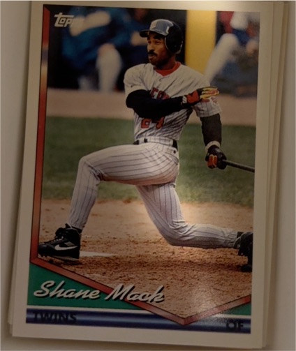1994 Topps #337 Shane Mack — front